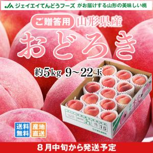 爆買 ギフト おどろき 白桃 桃 ギフト 硬い 白桃 約5kg （9〜22玉） 山形県産 桃 贈答 pc09