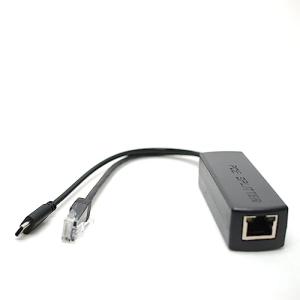 DSLRKIT 5V ギガビットPoEスプリッター USB Type C 48V - 5V 2.4A...