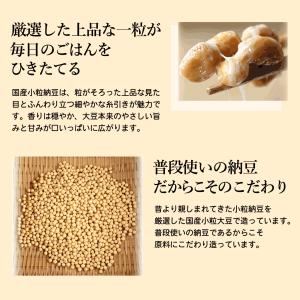 国産小粒わら納豆2本束5把(たれ・マスタード付)の詳細画像2