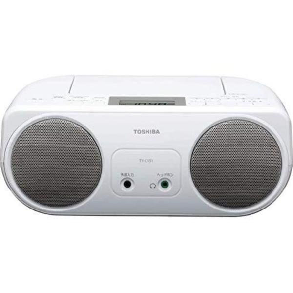 訳あり　東芝 CDラジオ TY-C151(S)