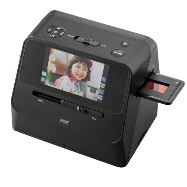 サンワダイレクト フィルムスキャナー 35mm/110/126フィルム対応 ネガフィルム 写真 スキ...