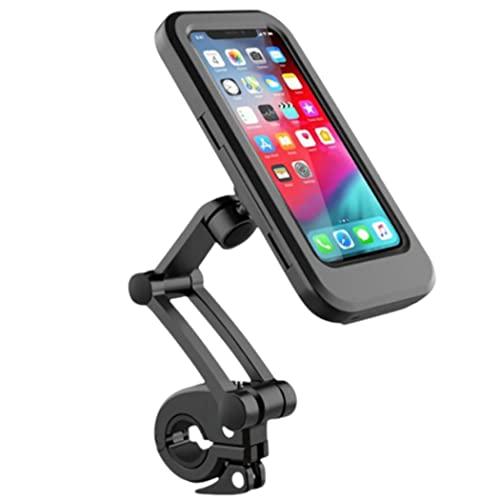Lezalic スマホホルダー 防水 防塵 バイク・自転車用 オートバイ ケース iPhone スマ...