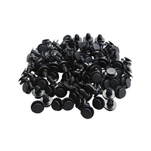 Dihooトリムクリップ 8mm 100個入り クリップ 内装 リベット ファスナー リテーナー プラスチック製 自動車 マツダ/トヨタ/スズキに対応｜teniteni