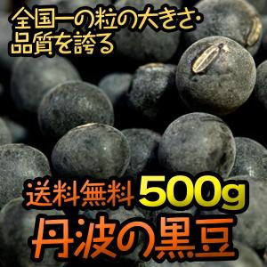 丹波の黒豆 丹波産黒豆 丹波篠山黒豆 丹波 黒豆 兵庫県 令和元年産 新豆 500g