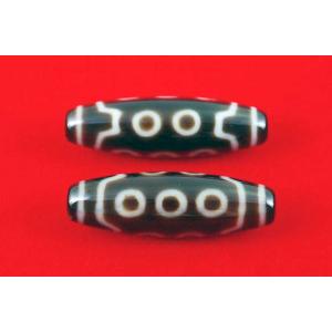 天珠　108眼天珠 特殊至純108眼天珠[29×125] : 小盧至純西蔵天珠ヤフー店 - 通販