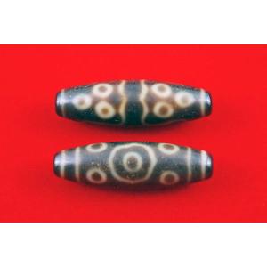 風化弁財天天珠[12×38] : 小盧至純西蔵天珠ヤフー店 - 通販 - Yahoo