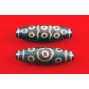 風化十三眼天珠[12×38] : 小盧至純西蔵天珠ヤフー店 - 通販 - Yahoo