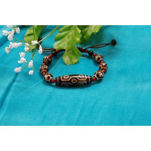 西蔵高級至純風化龍眼天珠 風化十三眼天珠[12×38] : 小盧至純西蔵天珠ヤフー店 - 通販 - Yahoo