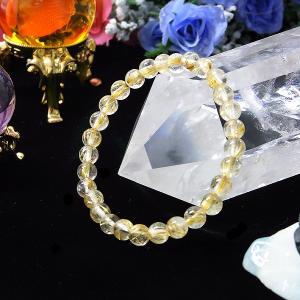 ブラジル産 7A級 金運アップ ゴールドルチルクォーツ 12mm