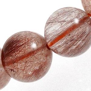 レッドルチルクォーツ 13mm ブレスレット 送料無料 : テンカYahoo