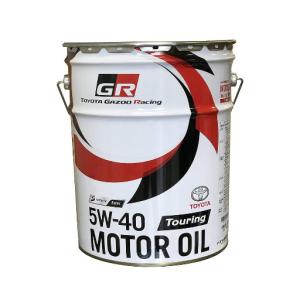 08880-13003【TOYOTA純正】GAZOO Racing  GR MOTOR OIL Touring 5W-40 20L エステル配合高性能全合成油エンジンオイル｜tenkomori-0071