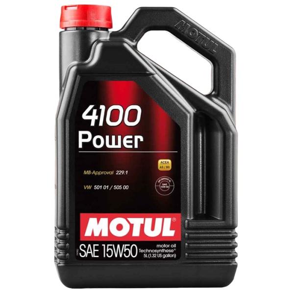 MOTUL (モチュール)  4100 POWER パワー 15W50 4L 化学合成 品番1024...