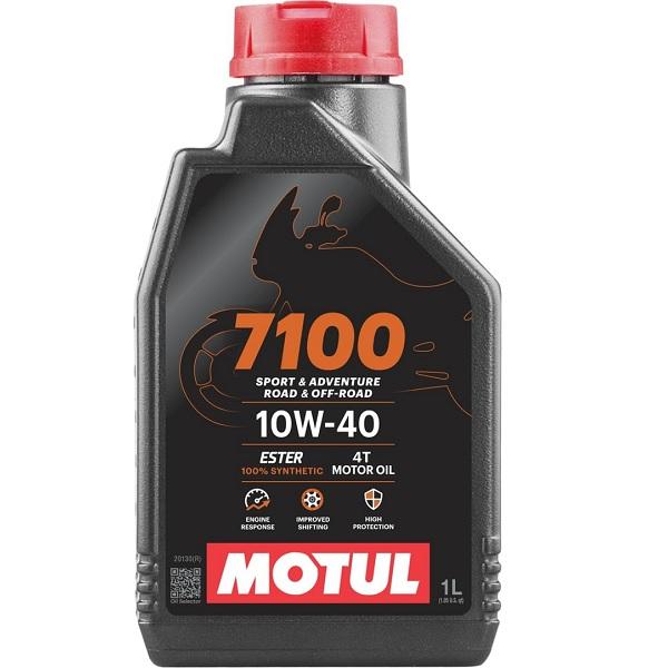 112871 MOTUL 【新商品】 7100 4T MA2 10W40 1L バイク用100%化学...