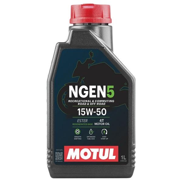 114056 MOTUL (モチュール) NGEN 5 4T 15W50 1L バイク用 部分合成油...
