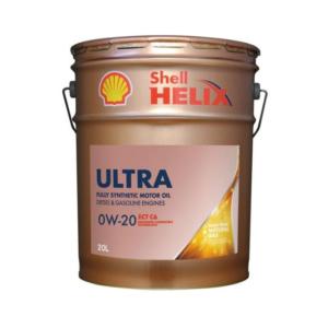 【20Lペール缶】シェルヒリックス ウルトラ ETC 0W-20 SP GF-6A C5/C6 全合成油 Shell Helix Ultra 輸入車用エンジンオイル