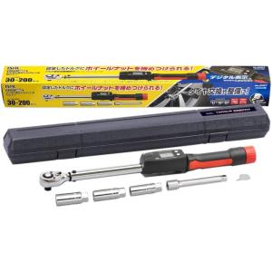 2067 大橋産業 BAL デジタル表示トルクレンチ アルミホイール対応薄型ディープソケット