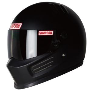 BANDIT Pro SIMPSON 【復刻】 シンプソン フルフェイス バイク用 ヘルメット　マットブラック 58cm｜tenkomori-0071