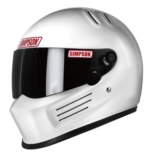 BANDIT Pro SIMPSON 【復刻】 シンプソン フルフェイス バイク用 ヘルメット　ホワイト 59cm｜tenkomori-0071