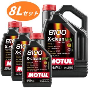 MOTUL 110575 MOTUL（モチュール）8100 X-clean＋ 5W30 5L 100