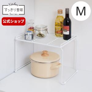 キッチンラック ファビエ スタッキングラックM すっきり整頓シリーズ 収納ラック 調味料ラック スパイスラック カウンター上収納 天馬｜tenmafitsworld