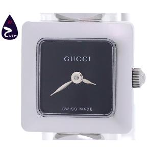 【質Shop天満屋】【美品】GUCCI(グッチ) レディースウォッチ 1900L レディース クオーツ SS ブラック文字盤｜tenmaya78