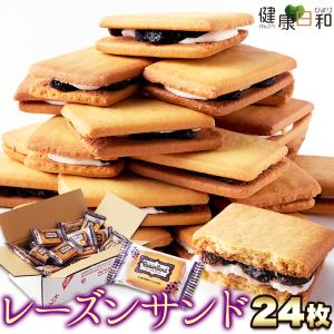 レーズンサンド 24個×2 個包装 洋菓子 焼菓子 クッキー お菓子 爆買