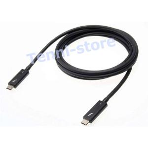 住友電工 Thunderbolt3 ケーブル (認証済 Active 40Gbps 黒) USB Type-C ケーブル (2.0m)