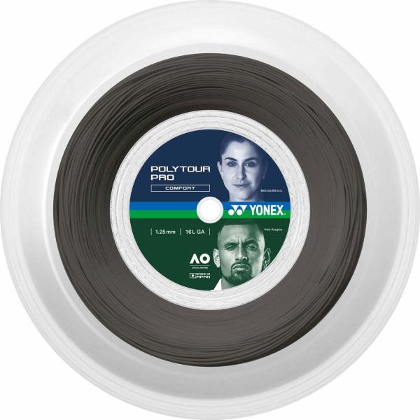 【NEW】ヨネックス ポリツアープロ グラファイト（1.20mm / 1.25mm / 1.30mm...