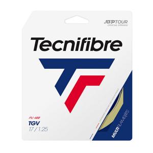 送料 240円 テクニファイバー TGV  ナチュラル （1.25mm / 1.30mm）12mカット硬式テニスガット マルチフィラメントガット TECNIFIBRE TGV｜テニスデポ