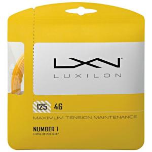 送料 240円 ルキシロン 4G（1.25mm / 1.30mm）12mカット 硬式テニスガット ポリエステルガットLUXILON 4G WRZ9901｜テニスデポ