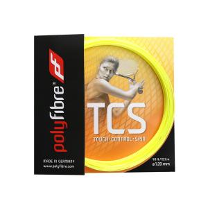 6.5mカット 送料 240円 ポリファイバー TCS（1.15mm / 1.20mm / 1.25mm / 1.30mm） 硬式テニスガット ポリエステルガット POLYFIBRE TCS｜tennis-depot