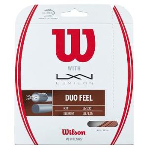 【発売開始】Wilson（ウイルソン）ハイブリッドストリング DUO FEEL（デュオ・フィール）W...