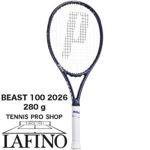 【9月中旬頃発売予定(予約品)】プリンス(prince) テニスラケット ビースト 100 (BEAST 100) 280g 7TJ274【2026年モデル】｜テニスショップ ラフィノ