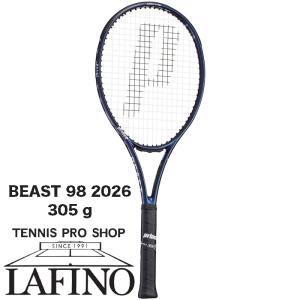 【9月中旬頃発売予定(予約品)】プリンス(prince) テニスラケット ビースト 98 (BEAST 98) 305g 7TJ278【2026年モデル】｜テニスショップ ラフィノ
