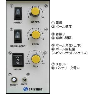 夢の球出しマシン《スピンショット・プロ(Spi...の詳細画像1
