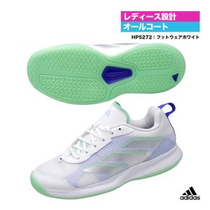 アディダス adidas テニスシューズ レディス AvaFlash AC HP5272の商品画像