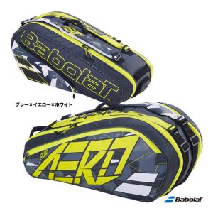 バボラ BabolaT テニスバッグ ラケットバッグ（ラケット6本収納可） PURE AERO RACKET HOLDER ×6 751222｜tennis-station