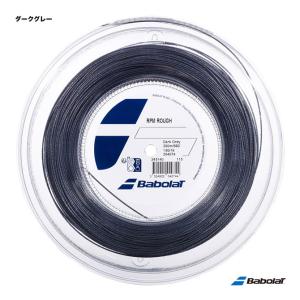 バボラ BabolaT テニスガット ロール RPMラフ（RPM ROUGH） 130 ダークグレー 243140（130dg）｜tennis-station