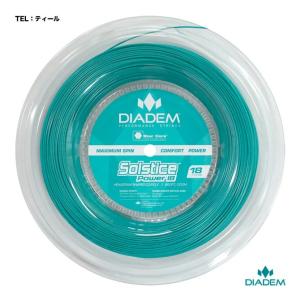 ダイアデム DIADEM テニスガット ロール ソルスティス パワー 18（SOLSTICE POWER 18） 115 ティール TFA012（TEL）｜tennis-station