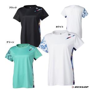 ダンロップ DUNLOP テニスウェア レディス ゲームシャツ DAP-1320W｜tennis-station