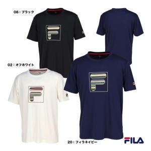 フィラ FILA テニスウェア メンズ アップリケTシャツ VM5622｜tennis-station