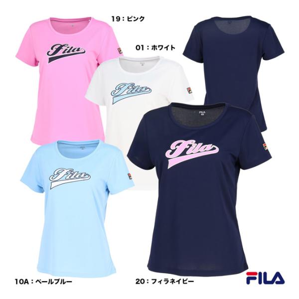 フィラ FILA テニスウェア レディス アップリケTシャツ VL2866