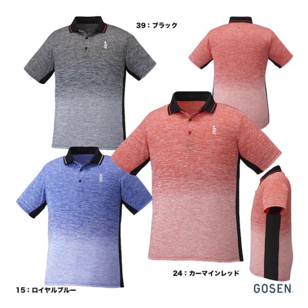ゴーセン テニスウェア ユニセックス T1950 GOSEN ゲームシャツ