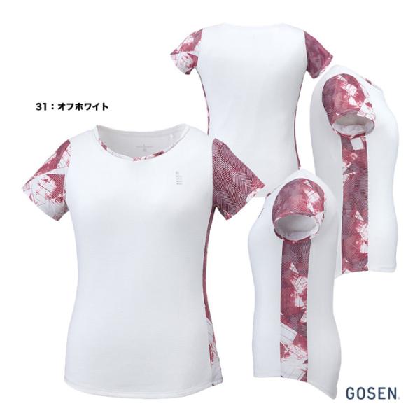 ゴーセン GOSEN テニスウェア レディス ゲームシャツ T1963