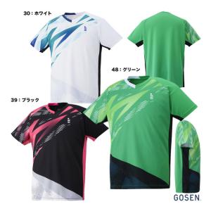 【ポイント10％】ゴーセン GOSEN テニスウェア ジュニア ゲームシャツ T2402｜tennis-station