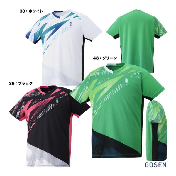 ゴーセン テニスウェア ユニセックス T2402 GOSEN ゲームシャツ