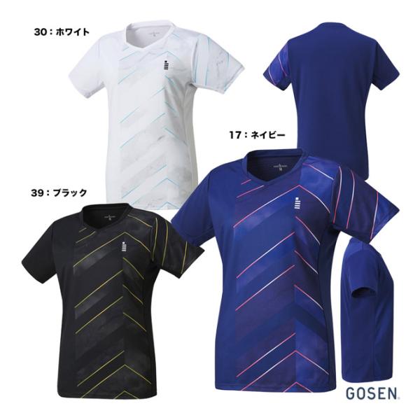 ゴーセン GOSEN テニスウェア レディス ゲームシャツ T2405