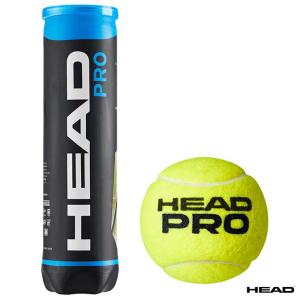 ヘッド（HEAD）　テニスボール　HEAD PRO（ヘッド・プロ）4球入　1缶　571614