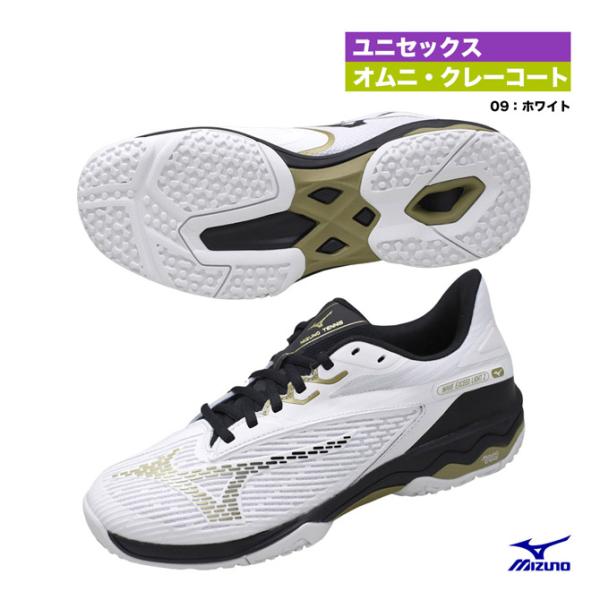 ミズノ MIZUNO テニスシューズ ユニセックス ウエーブエクシードライト 2 SW OC 61G...