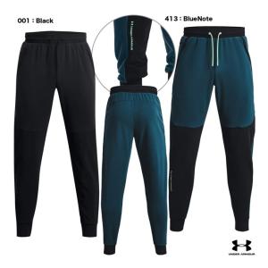 アンダーアーマー UNDER ARMOUR フィットネスウェア メンズ UA Rush Fleece Pant 1366179｜tennis-station